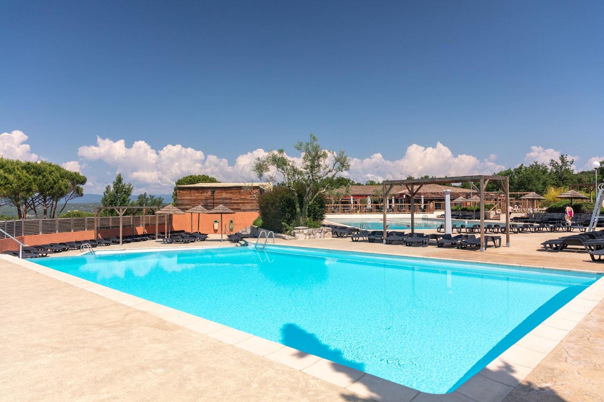 Camping Domaine De Chaussy Lagorce  Exterior foto