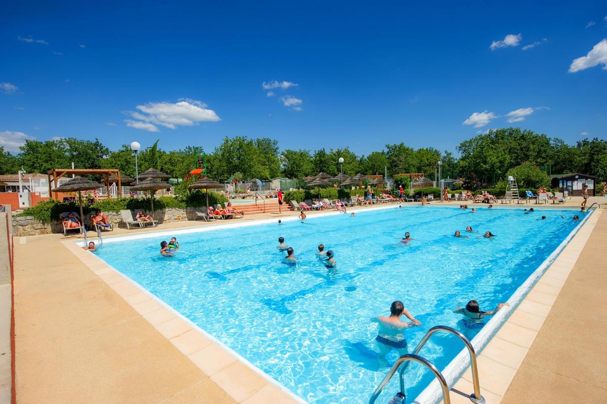 Camping Domaine De Chaussy Lagorce  Exterior foto