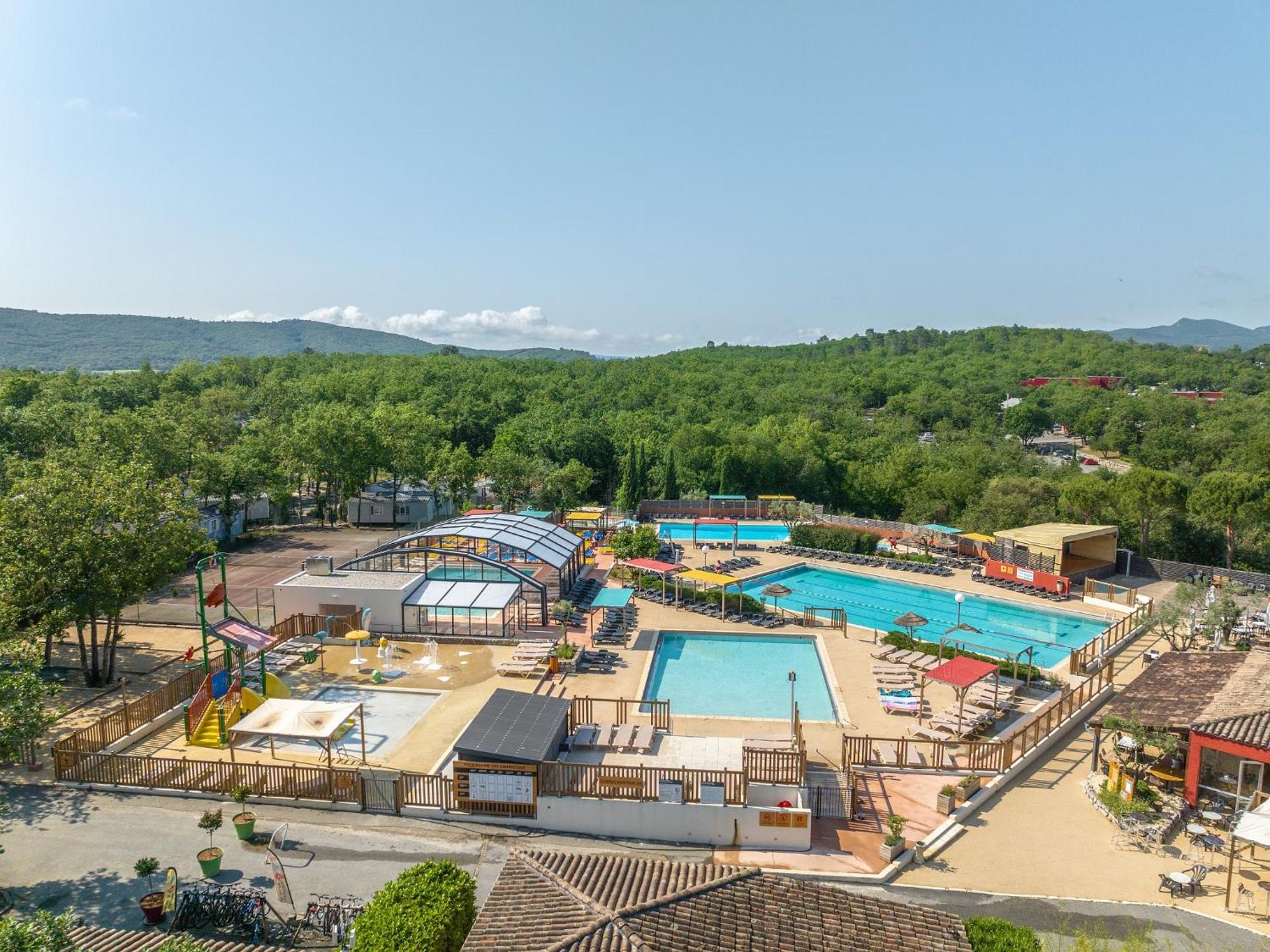Camping Domaine De Chaussy Lagorce  Exterior foto