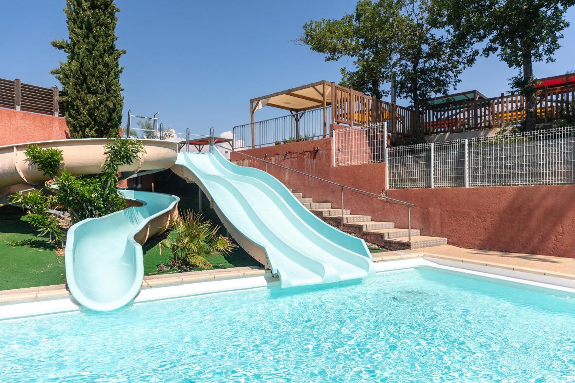 Camping Domaine De Chaussy Lagorce  Exterior foto
