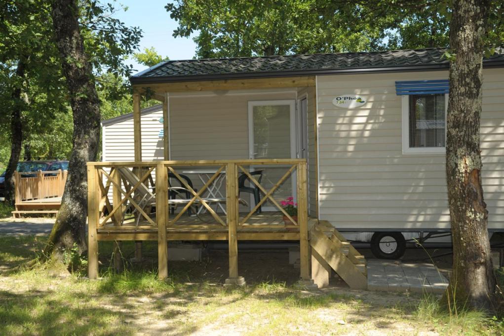 Camping Domaine De Chaussy Lagorce  Habitación foto