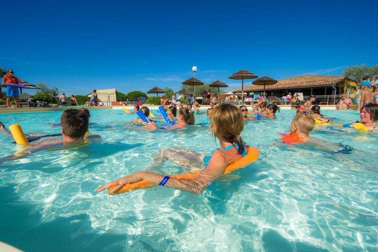 Camping Domaine De Chaussy Lagorce  Exterior foto